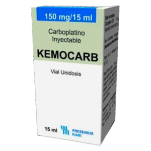 KEMOCARB (Carboplatino) 150 mg / 15 ml Solución Inyectable para perfusión