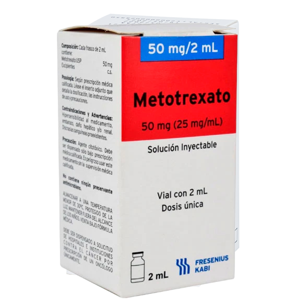 FRESEXATE® Metotrexato 50 mg/2 mL solución inyectable