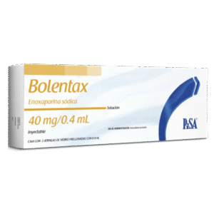 Bolentax® Enoxaparina Sódica 40 mg/0.4 mL solución inyectable