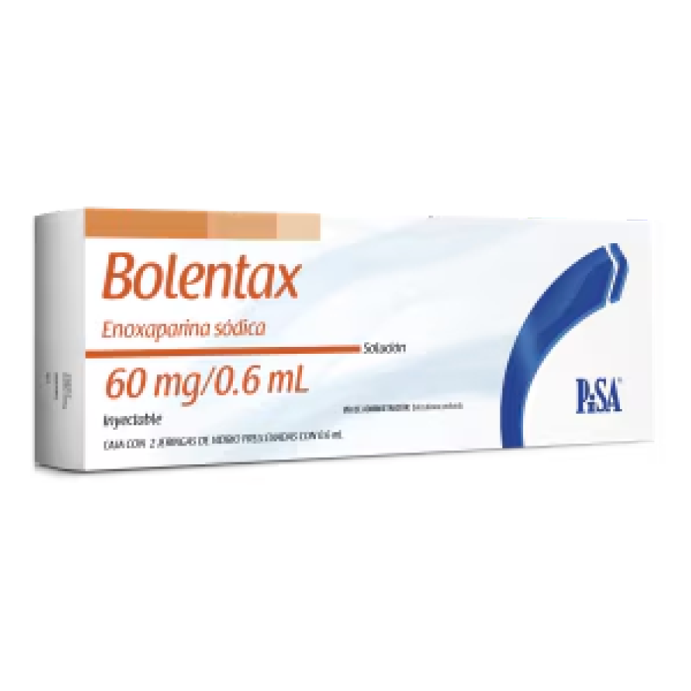 Bolentax® Enoxaparina Sódica 60 mg/0.6 mL solución inyectable