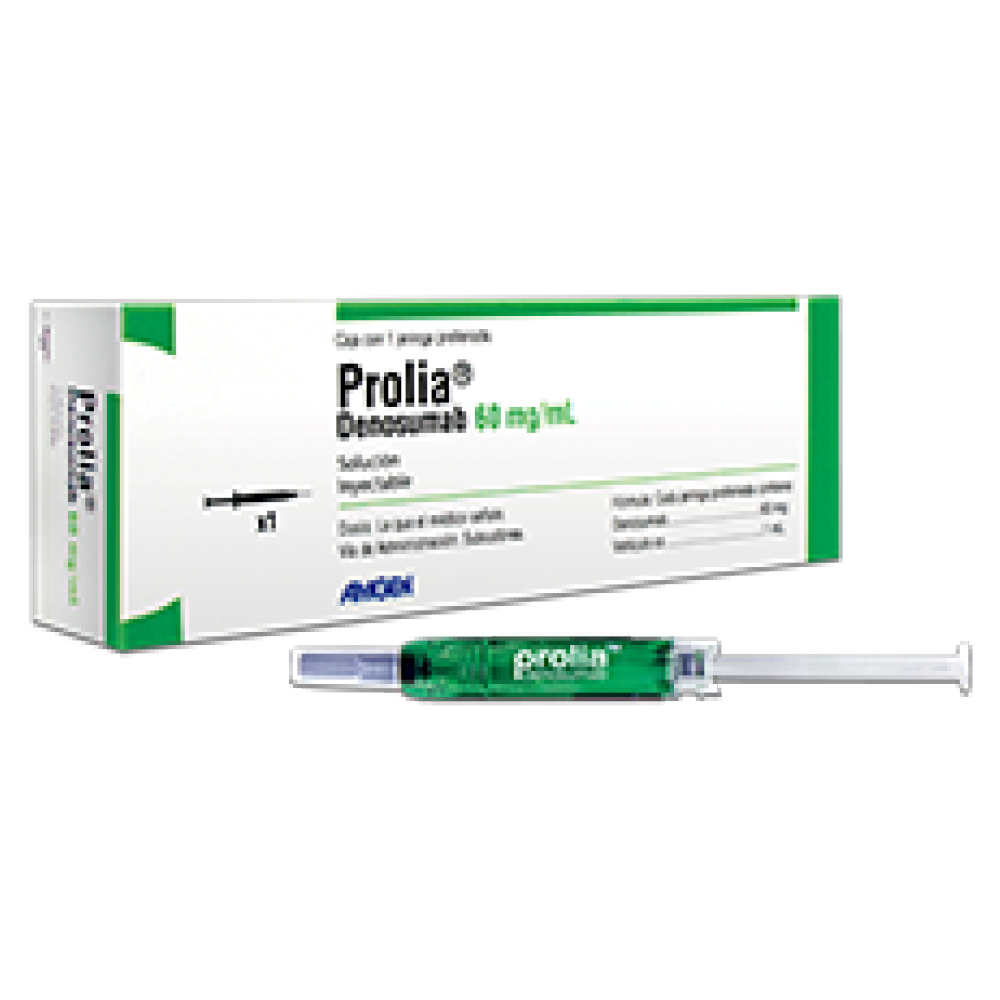 PROLIA® (denosumab) 60 mg / 1 ml Solución Inyectable,