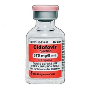 Cidofovir Avet 375 mg / 5 mL (75 mg/mL) Concentrado para solución para perfusión, caja con 1 frasco ámpula de dosis única