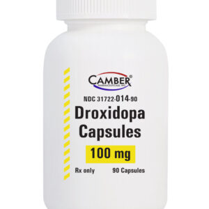 Droxidopa Camber 100 mg Cápsulas, frasco con 90 cápsulas