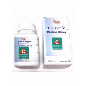 Lysodren® (Mitotano) 500 mg Tabletas, frasco con 100 tabletas