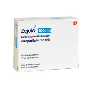 Zejula® (Niraparib) 100 mg Tabletas, caja con 56 tabletas
