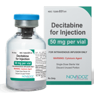 Decitabina Novadoz Pharmaceuticals, 50 mg/vial.
