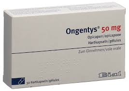 Ongentys® (Opicapone) 50 mg Cápsulas, frasco con 30 cápsulas