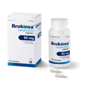 Brukinsa® (Zanubrutinib) 80 mg Cápsulas, frasco con 120 cápsulas