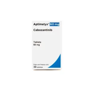 CABOMETYX (cabozantinib), 60 mg, Exelixis, Inc, 30 comprimidos.