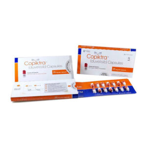 COPIKTRA (duvelisib) cápsulas, 25 mg, Secura Bio, 28, 56 o 112 cápsulas.