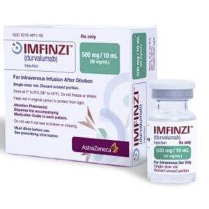 IMFINZI 500 mg, concentrado para solución para perfusión, AstraZeneca.