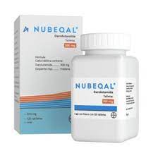 NUBEQA (darolutamide) 300 mg, 120 tabletas), Bayer.
