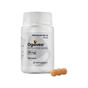 OGSIVEO (nirogacestat) 50 mg, 180 tabletas, SpringWorks Therapeutics, Inc.