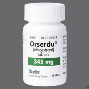 ORSERDU (elacestrant) tabletas, 345 mg por tableta, Stemline Therapeutics.