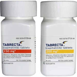 TABRECTA (capmatinib), 150 mg o 200 mg, tabletas, Novartis.