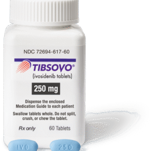 TIBSOVO (ivosidenib) 250 mg. 60 tabletas, Servier Pharmaceuticals.