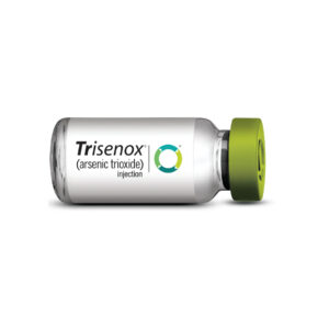 Trisenox® (Trióxido de Arsénico), 2 mg/6 ml (2 mg/ml) en vial, Teva Pharmaceuticals.