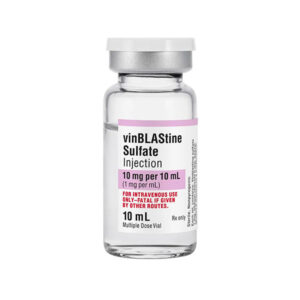 Vinblastine Sulfate Injection, 10 mg/10 mL (1 mg/mL), genérico.