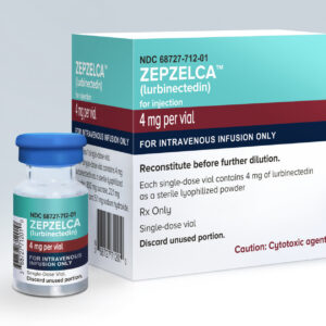 ZEPZELCA (lurbinectedin) 4 mg, vial (liofilizado), Jazz Pharmaceuticals, Inc.