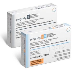 Plegridy® (Peginterferon beta-1a) 125, 94 y 63 mcg Solución inyectable en jeringa prellenada, Biogen