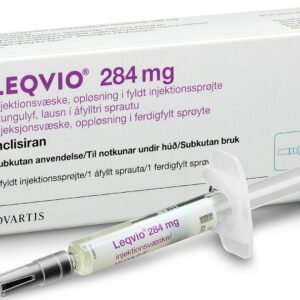 LEQVIO (inclisiran) 284 mg/1.5 mL, jeringas precargadas de dosis única, Novartis Pharmaceuticals Corporation.