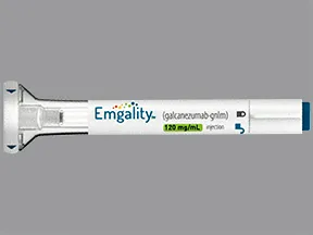 Emgality® (Galcanezumab) 120 mg/mL, solución Inyectable en pluma o jeringa prellenada de dosis única, Eli Lilly and Company