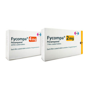 Fycompa® (Perampanel) 2 mg y 4, mg, tabletas recubiertas y suspensión oral, Eisai Inc.