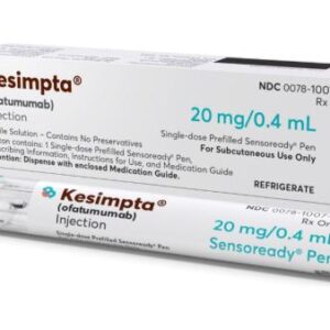 KESIMPTA® (Ofatumumab) 20 mg / 0.4 mL, olución Inyectable en pluma prellenada Sensoready®, Novartis