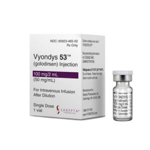 VYONDYS 53 (golodirsen) 100 mg/2 mL, solución para inyección (vial de dosis única), Sarepta Therapeutics, Inc.