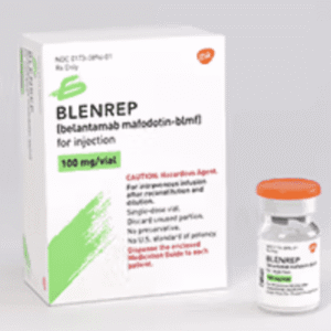 BLENREP (belantamab mafodotin-blmf) 100 mg, polvo liofilizado para solución para infusión (vial de dosis única), GlaxoSmithKline Inc.