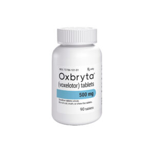 OXBRYTA (voxelotor) 500 mg, tabletas (60 tabletas), Global Blood Therapeutics / Pfizer Inc.